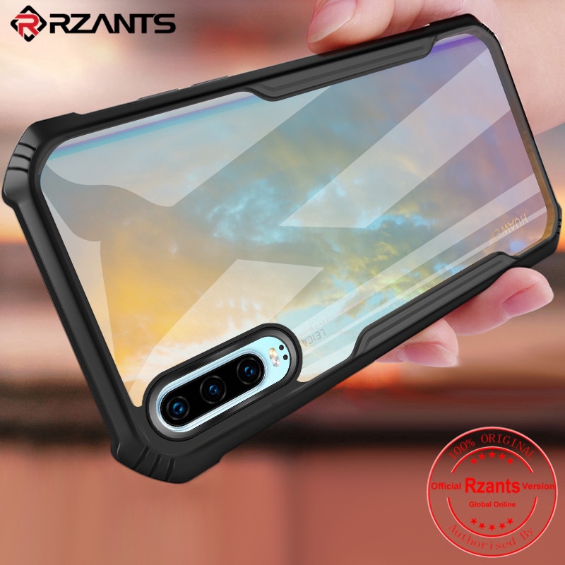 Ốp điện thoại trong suốt bảo vệ góc chống sốc và cào xước dành cho Huawei P30 P30 Pro / Plus