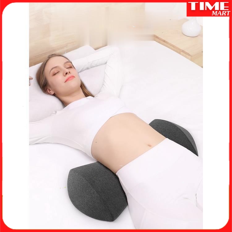 Gối Thắt Lưng Giường Ngủ Bà Bầu. chống đau mỏi xương khớp [TIME_MART siêu thị tiện ích gia đình]