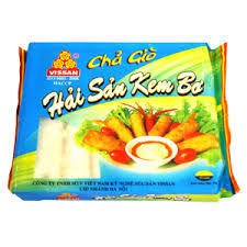 NEM/ CHẢ GIÒ HẢI SẢN KEM BƠ VISSAN GÓI 350G