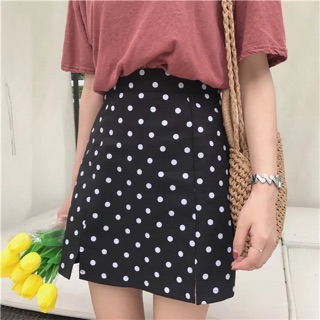 Skirt chấm bi