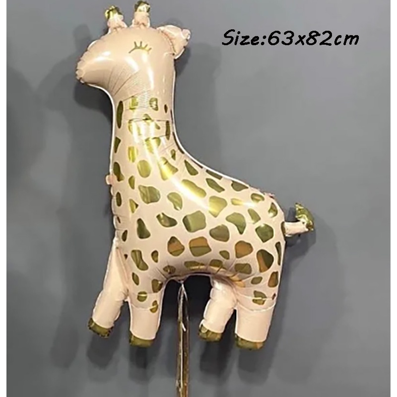 Bong Bóng Lá Nhôm Hình Động Vật Trang Trí Tiệc Sinh Nhật Cho Bé