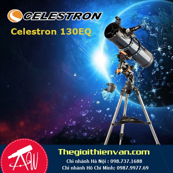 Kính thiên văn phản xạ Celestron AstroMaster 130 EQ- CHÍNH HÃNG BẢO HÀNH 2 NĂM