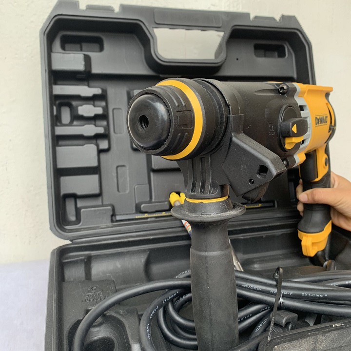 Máy khoan bê tông Dewalt 2-26 công suất 900W moto dây đồng 100% máy khoan 3 chức năng