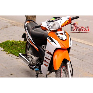 Tem trùm Wave A Cam Trắng KTM
