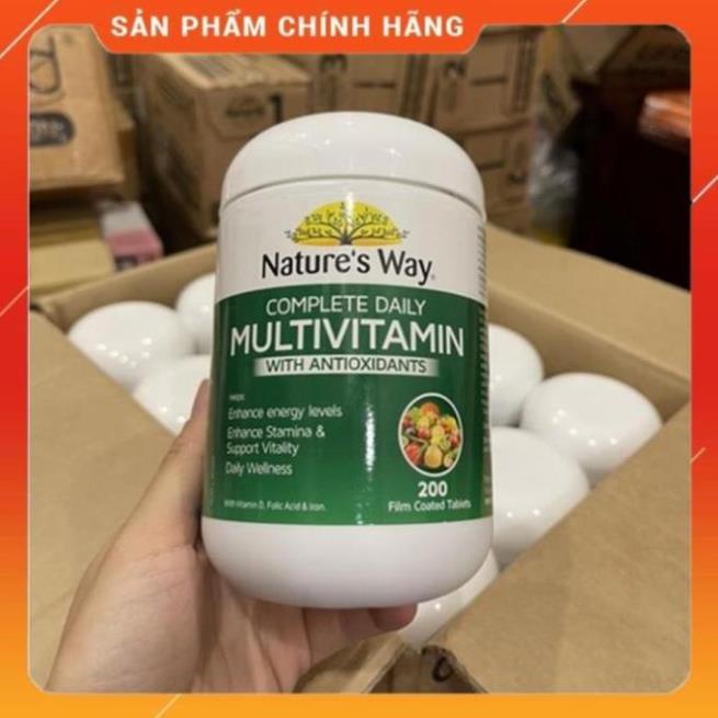 Vitamin Tổng Hợp Tảo Biển Nature’s Way Complete Daily Multivitamin - 200 Viên
