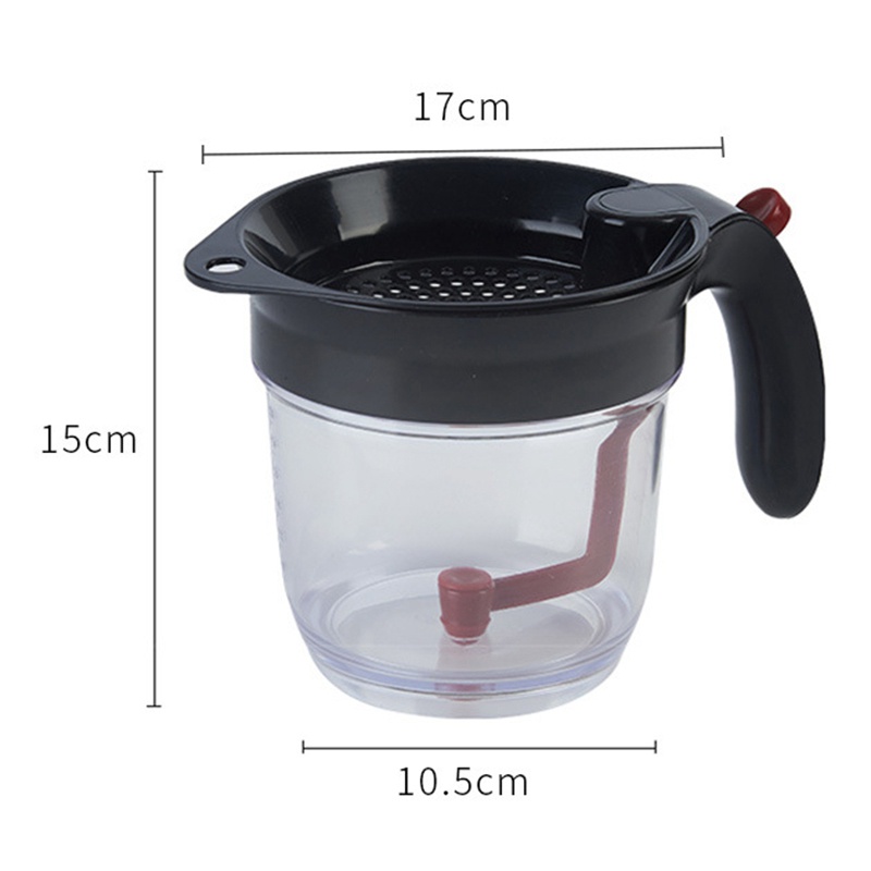 Dụng Cụ Tách Mỡ Thừa Với Đồ Lọc Cặn Dầu