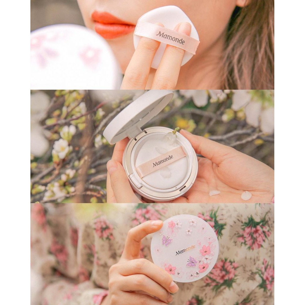 Phấn Nước Mỏng Mịn, Lâu Trôi, Che Phủ Tốt Mamonde Brightening Cover Powder Cushion SPF50+ PA+++ | BigBuy360 - bigbuy360.vn