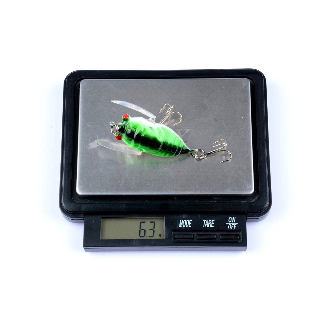 Mồi Câu Cá Giả Thiết Kế Hình Côn Trùng 4cm/6.4g