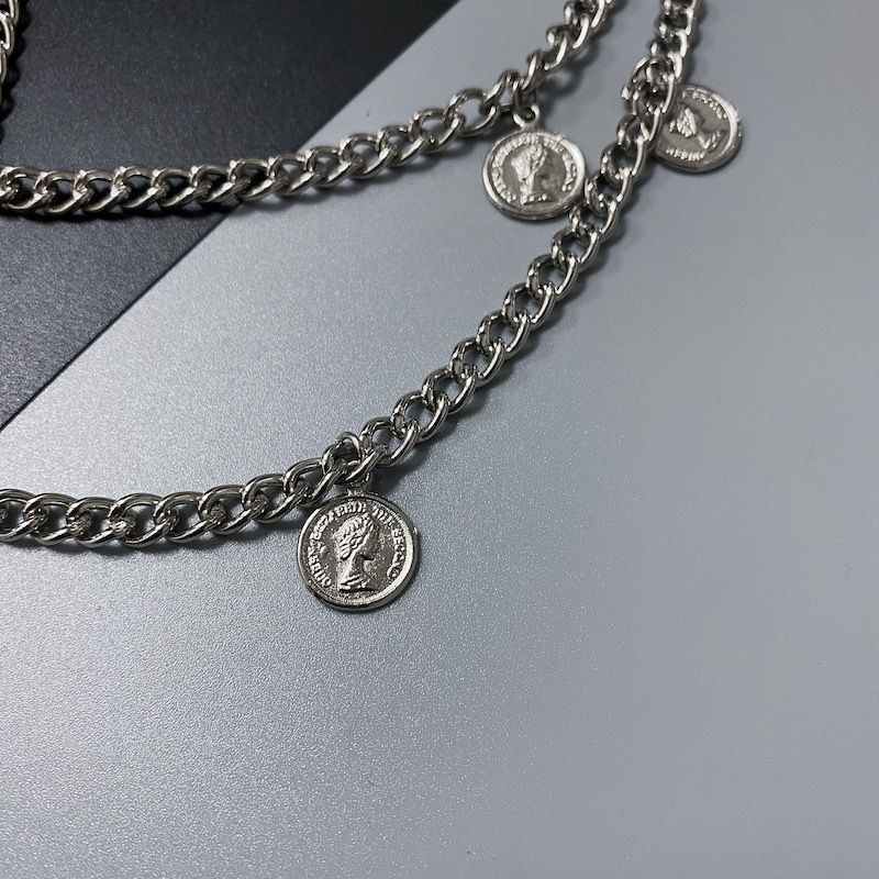 Dây Xích Kim Loại Đeo Thắt Lưng Nhiều Lớp 22297