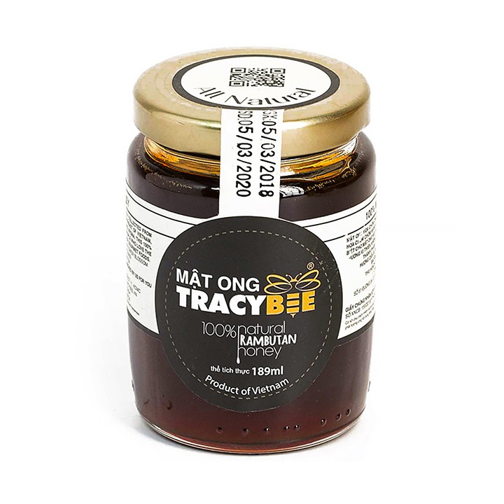 Mật Ong Tracybee Rambutan Honey 189ml - Coastlinecare Pharmacy