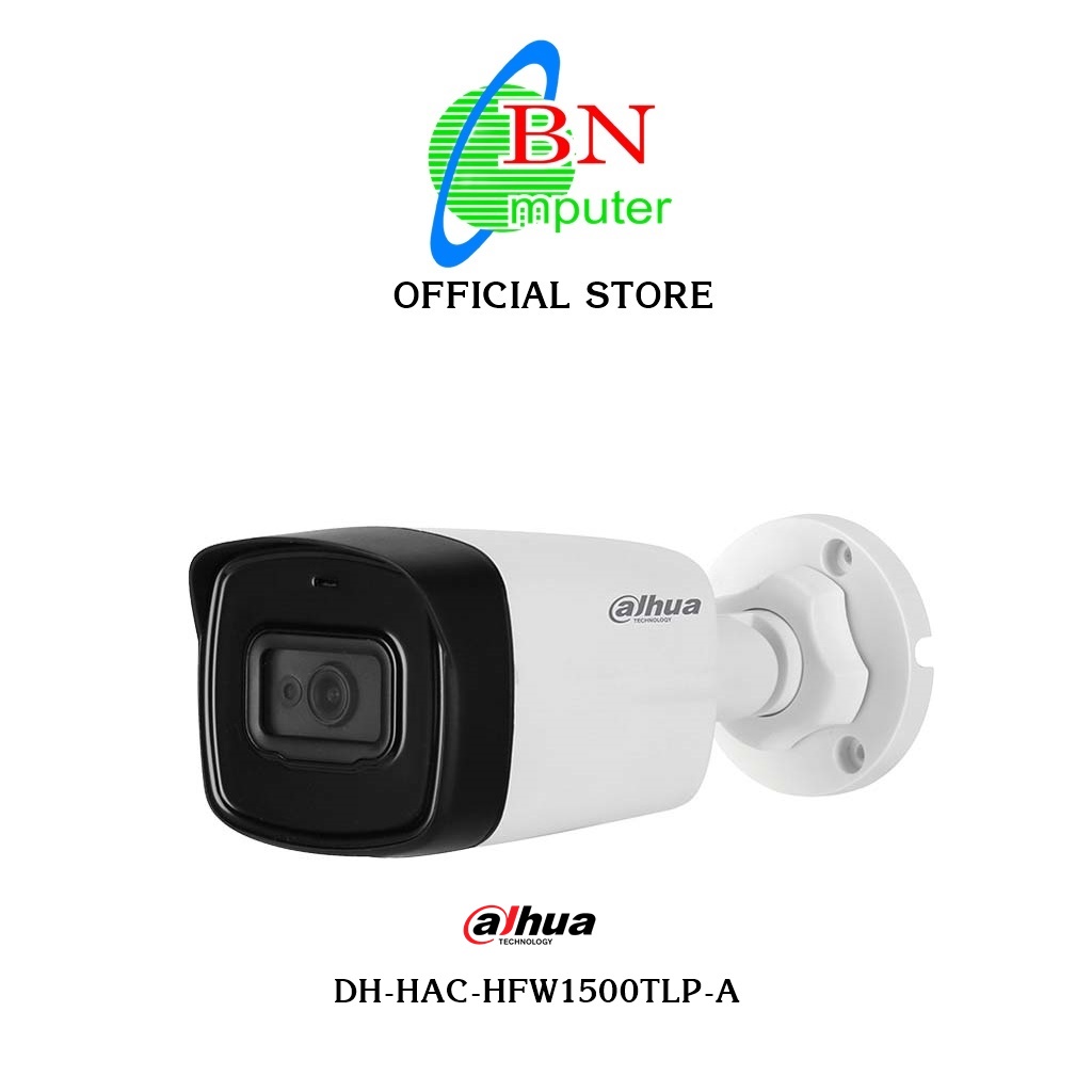 Camera HDCVI 5MP DAHUA DH-HAC-HFW 1500TLP-A, cam thân có MIC