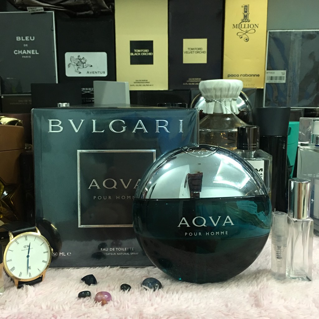 [Mẩu Thử] Nước Hoa Nam Bvlgari Aqva Pour Homme