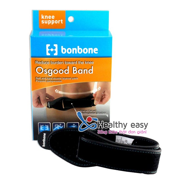 ĐAI CỐ ĐỊNH KHỚP DƯỚI GỐI BONBONE OSGOOD BAND- HỖ TRỢ BẢO VỆ KHỚP GỐI