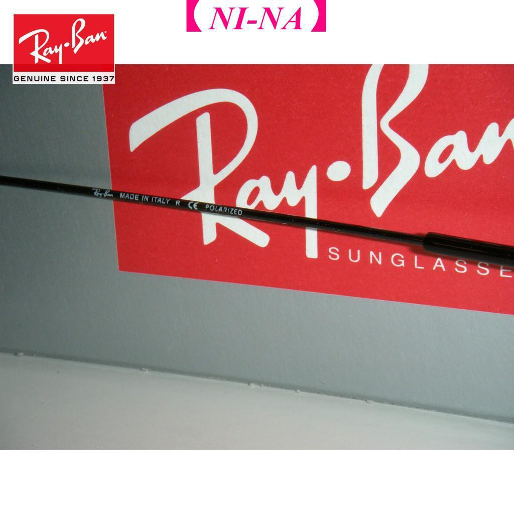 Kính Râm Ray / Ban Ban Ban Aviator Gọng Đen Phân Cực Tự Nhiên Màu Xanh Lá Rb 3025 002 / 58 62mm