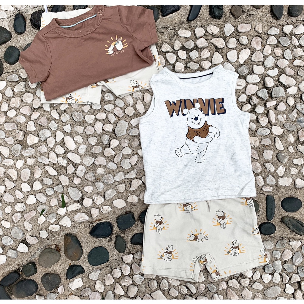 VNXK--BỘ THUN C&A DISNEY WINNIE POOH SIÊU CƯNG CHO BÉ TRAI, GÁI -MÃ BBT09