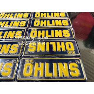 tem nhôm ohlins luôn keo