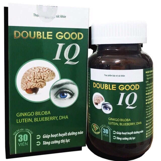 Double Good IQ- Viên uống bổ não, sáng mắt