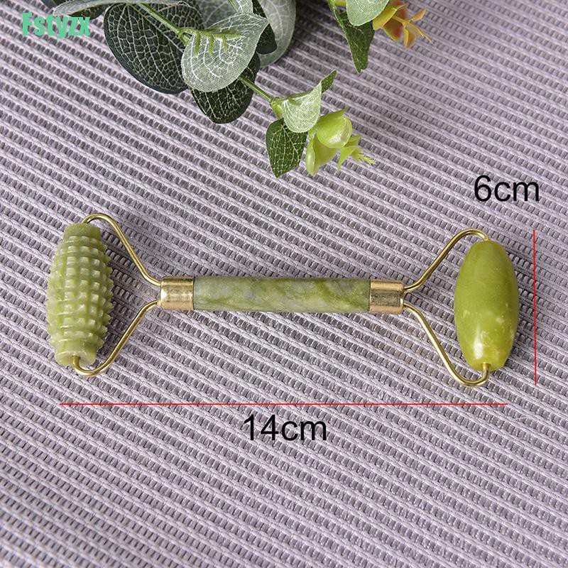 fstyzx 1Pc Women Men Facial Massager Body Head Neck Foot Nature Beauty Tool Jade