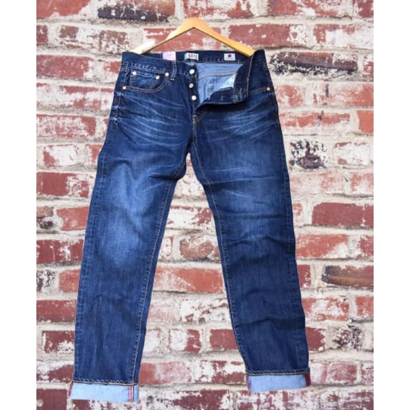 Quần Jean Dài Levis 501 Phong Cách Nhật Bản Cho Nam