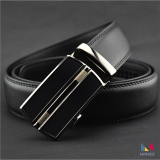 Thắt lưng nam da bò thật phong cách lịch lãm sang trọng- Dây nịt nam Manzo 220 ( BẢO HÀNH 1 NĂM).