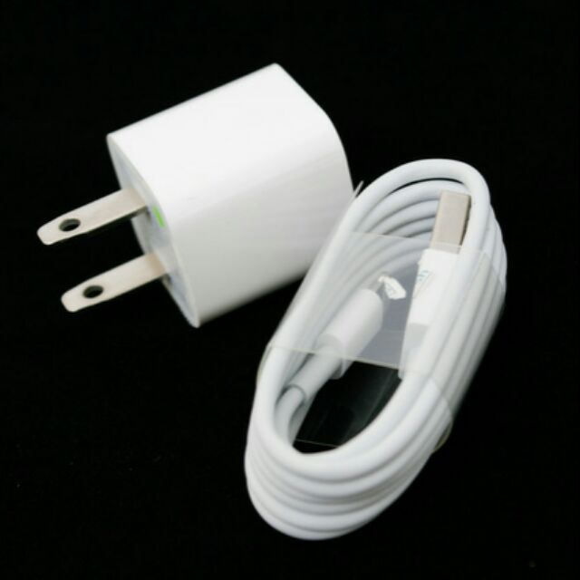 Bộ sạc cáp cho điện thoại Iphone 5/5S/6/6S (Trắng)