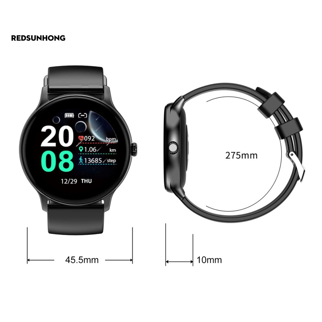 Đồng Hồ Thông Minh Đa Chức Năng Theo Dõi Sức Khoẻ Kiểu Dáng Thể Thao