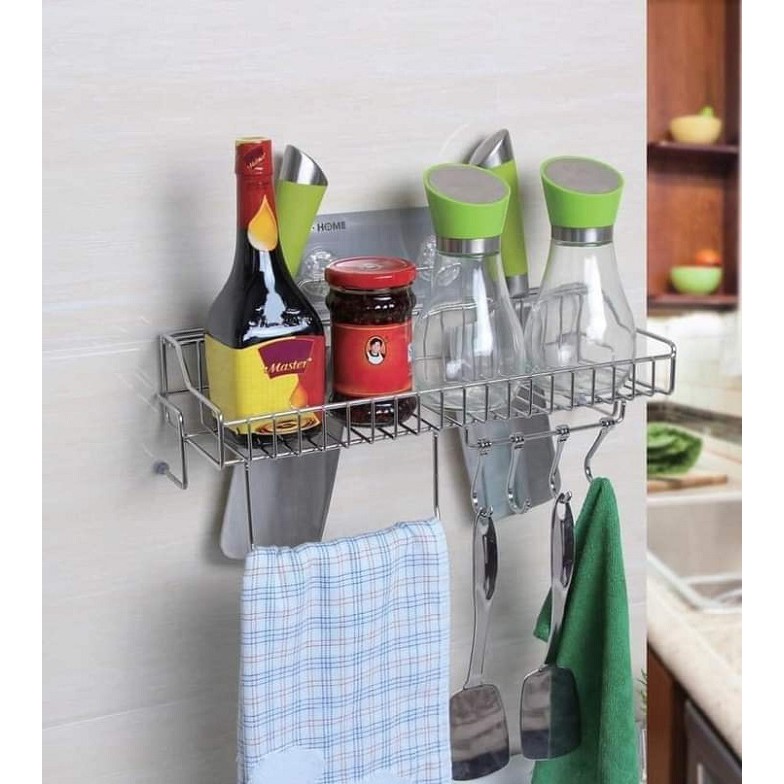 Kệ nhà bếp đa năng dán tường cao cấp Gi-Home (Gi-82420)