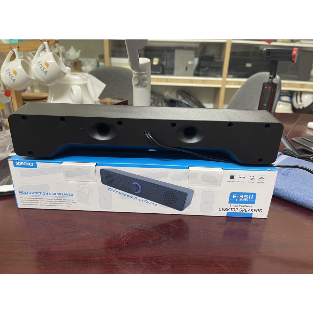 Loa vi tính để bàn SPEAKER E-1002 Công Suất Lớn Dùng Cho Máy Vi Tính PC, Laptop, Tivi