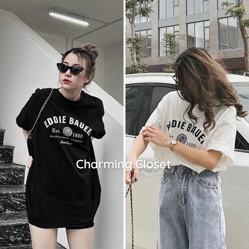 [Ảnh thật/video] Áo Phông Unisex In Chữ Form Rộng 3158 Chất Cotton Mặt Tuyết Mềm Mịn