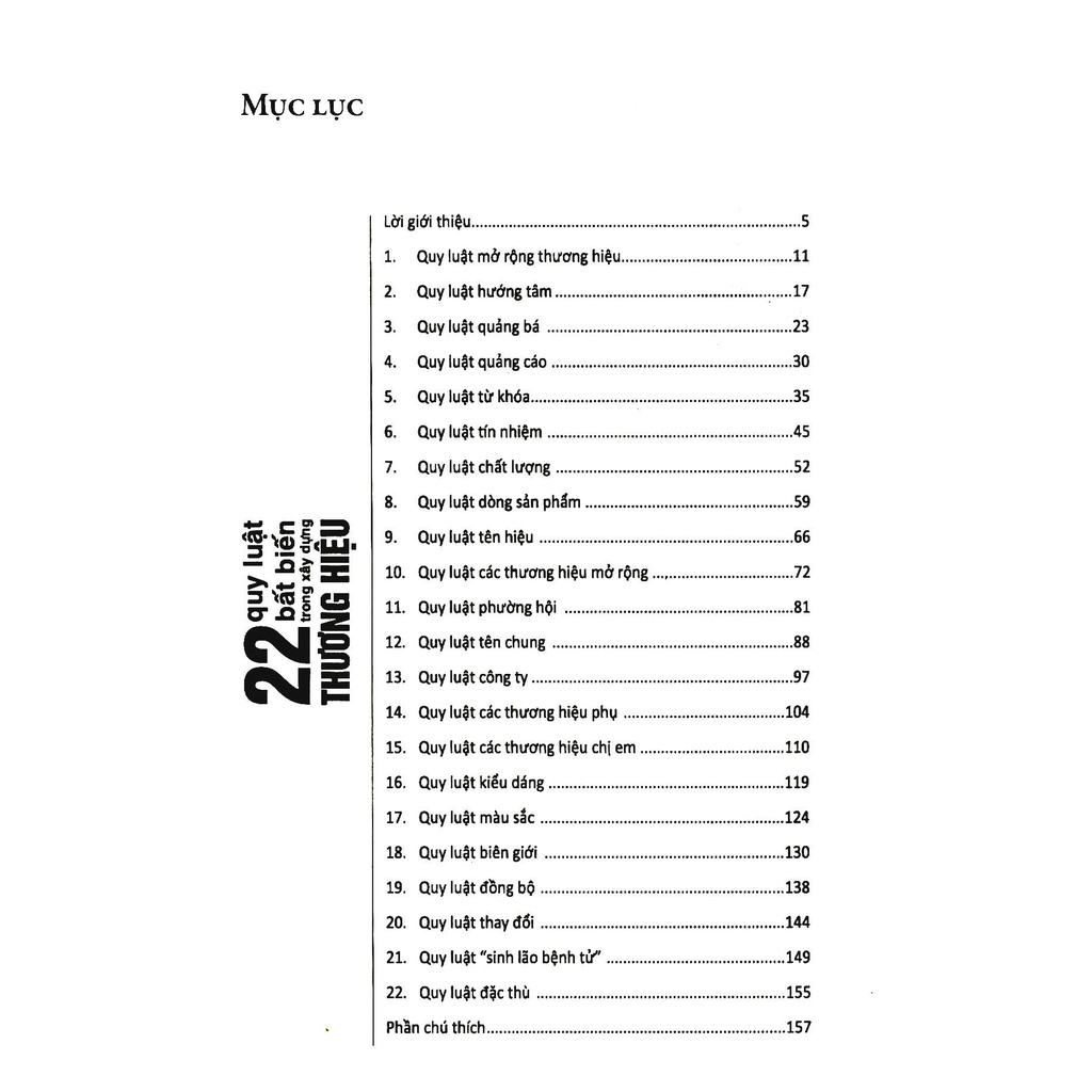 Sách - 22 Quy Luật Bất Biến Trong Xây Dựng Thương Hiệu