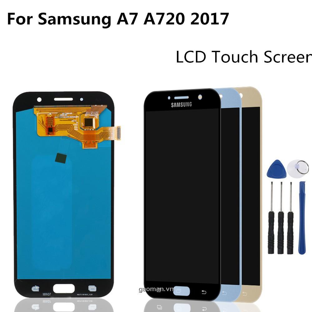 Màn hình cảm ứng 5.7" thiết kế thay thế cho Samsung Galaxy A7 2017 A720 A720F A720M A720S