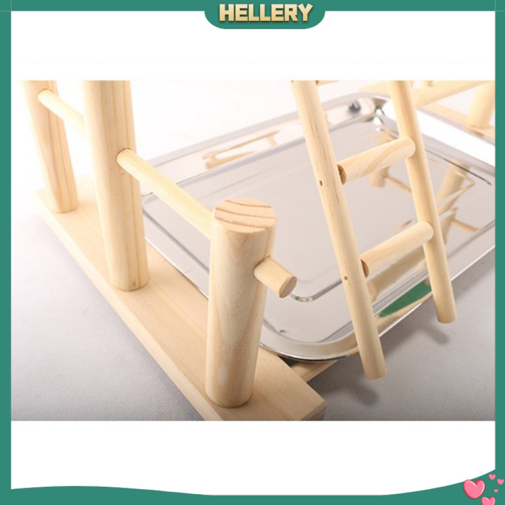 Thanh Đứng Bằng Gỗ Dùng Chơi / Chơi / Tập Gym Dành Cho Chim Vẹt