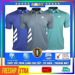 Áo thun nam có cổ poloman thể thao adidas, áo phông nam có cổ đẹp cao cấp polo thời trang
