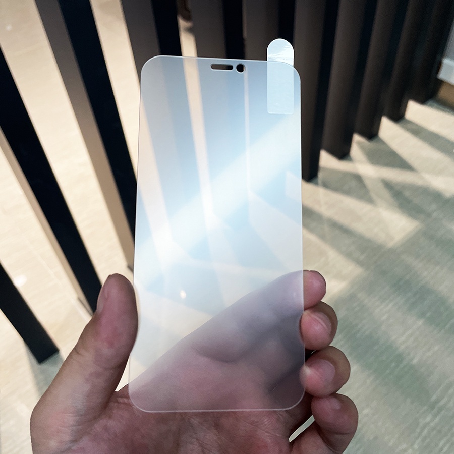 Kính Cường Lực Nhám Bảo Vệ Toàn Màn Chống Vân Tay Cho IPhone 11 12 13 14 15 Pro Max X XS XR 6 6S 7 8 Plus SE