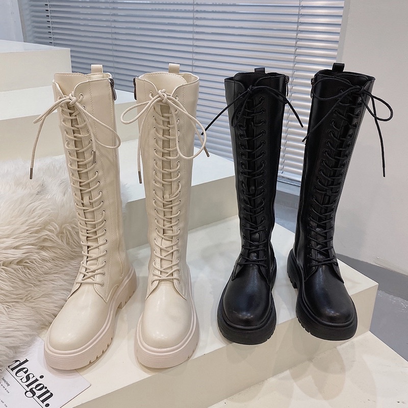 Boots đùi phong cách Ulzzang mới nhất mùa thu 2019, hàng quảng châu loại đẹp