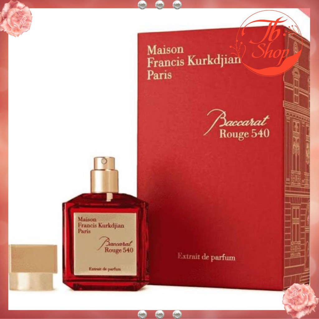 Nước hoa Baccarat Rouge 540 Extrait de Parfum MAISON FRANCIS KURKDJIAN 70ml