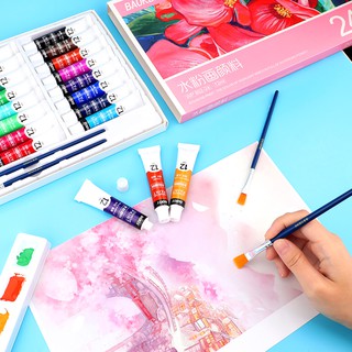 Bộ Màu Nước Tuýp Gouache BAOKE