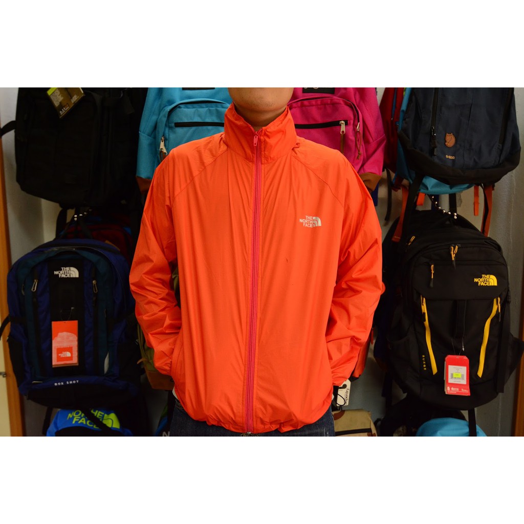 Áó gió The North Face, Áó khoác gió, áo the north face, áo khoác gió nam nữ màu cam