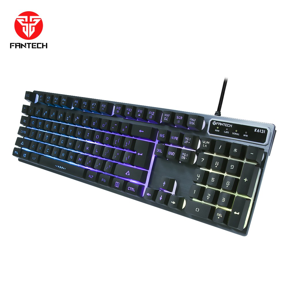 Bàn phím chơi game có đèn nền FIGHTER-Metal Fantech K613L - Chính Hãng