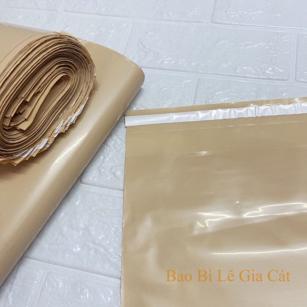 Túi gói hàng niêm phong, nhựa PE bóng dẽo, có sẵn keo dán - Bao Bì Lê Gia Cát