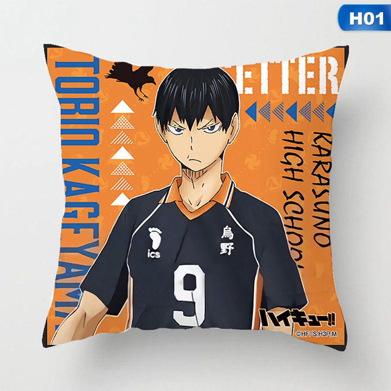 Vỏ Gối In Hình Anime Haikyuu Hinata Tobio Hugging Độc Đáo