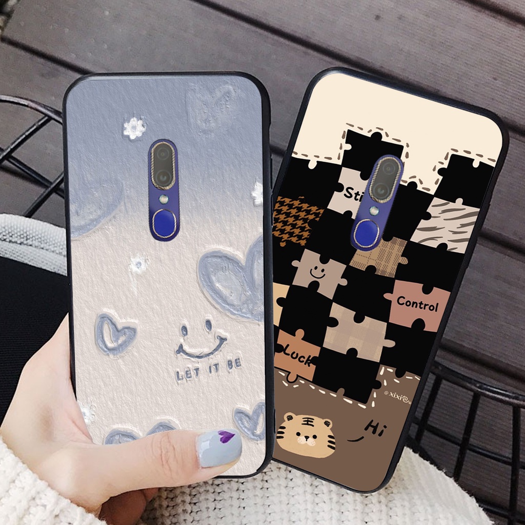 Ốp lưng Oppo F11 in hình cao cấp mẫu kẻ caro,mikenbe@r siêu hot