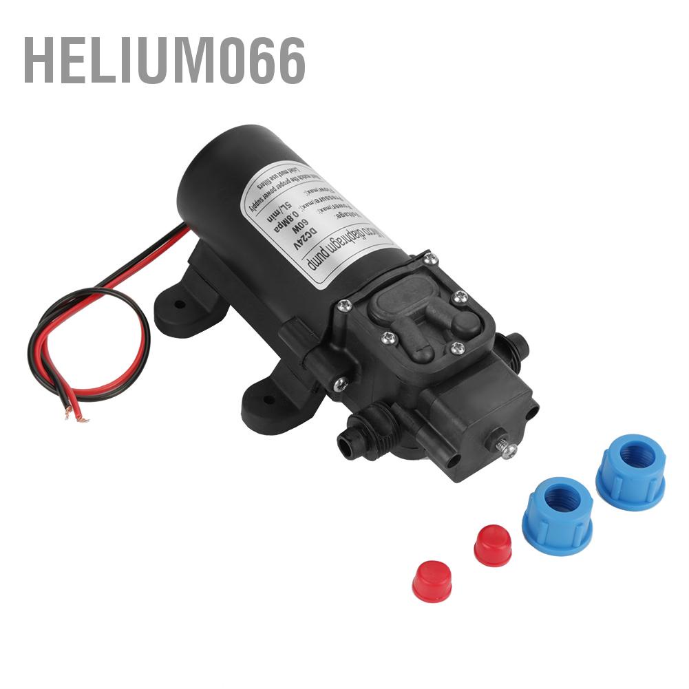 Bơm màng Máy Bơm Nước Áp Suất Cao DC24V 60W 5L Helium066
