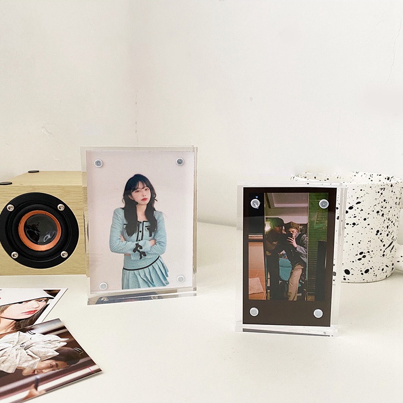 Giá Đỡ Trưng Bày Khung Ảnh Bằng Acrylic Trong Suốt