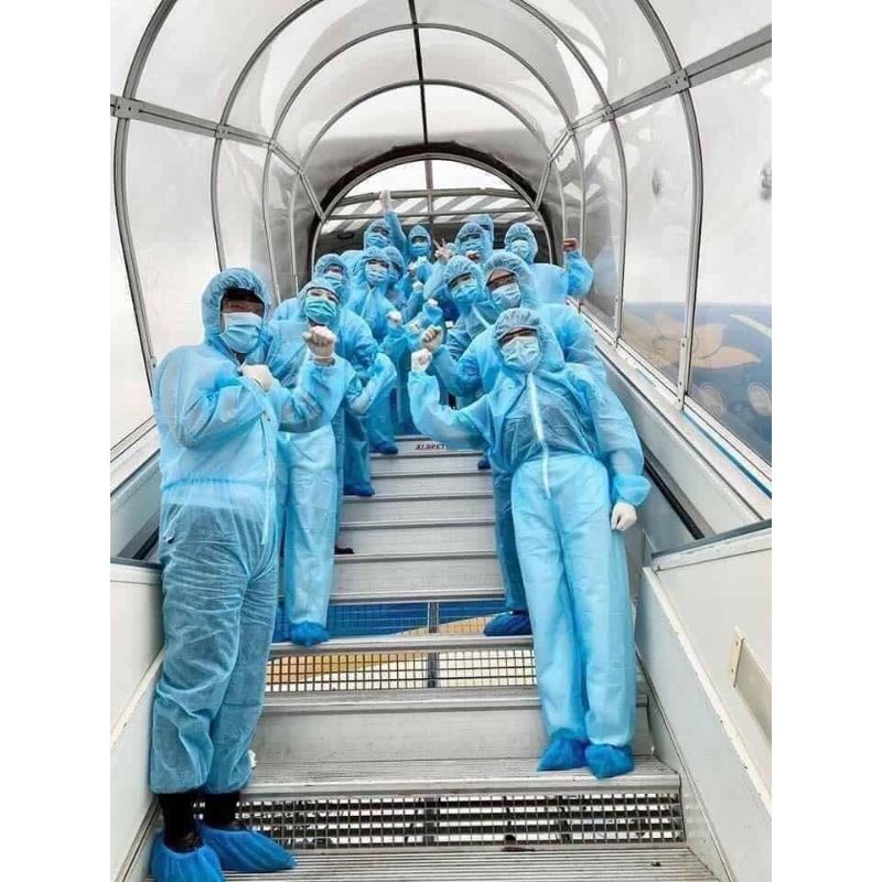 Bộ bảo hộ phòng dịch 7 món. ( cho đổi trả nếu không ưng )