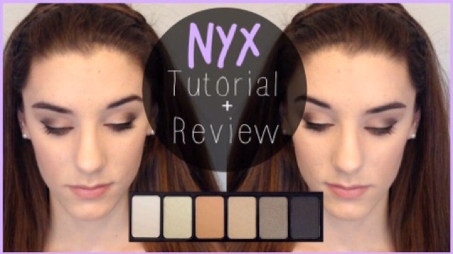 PHẤN MẮT NYX THE NATURAL SHADOW PALETTE