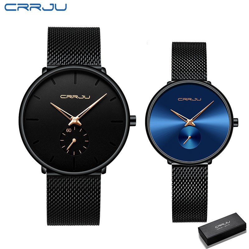 Đồng Hồ CRRJU 2150 / 2165 Chuyển Động Thạch Anh Không Thấm Nước Phong Cách Thể Thao Sang Trọng Thời Trang