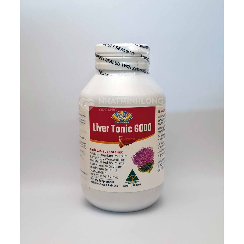 Giải độc gan, tăng cường chức năng gan Vita Organic Liver Tonic 6000