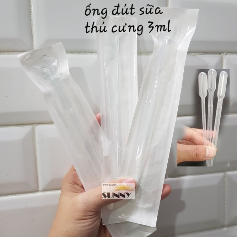Ống đút sữa cho hamster, sóc, mèo, thỏ, bọ