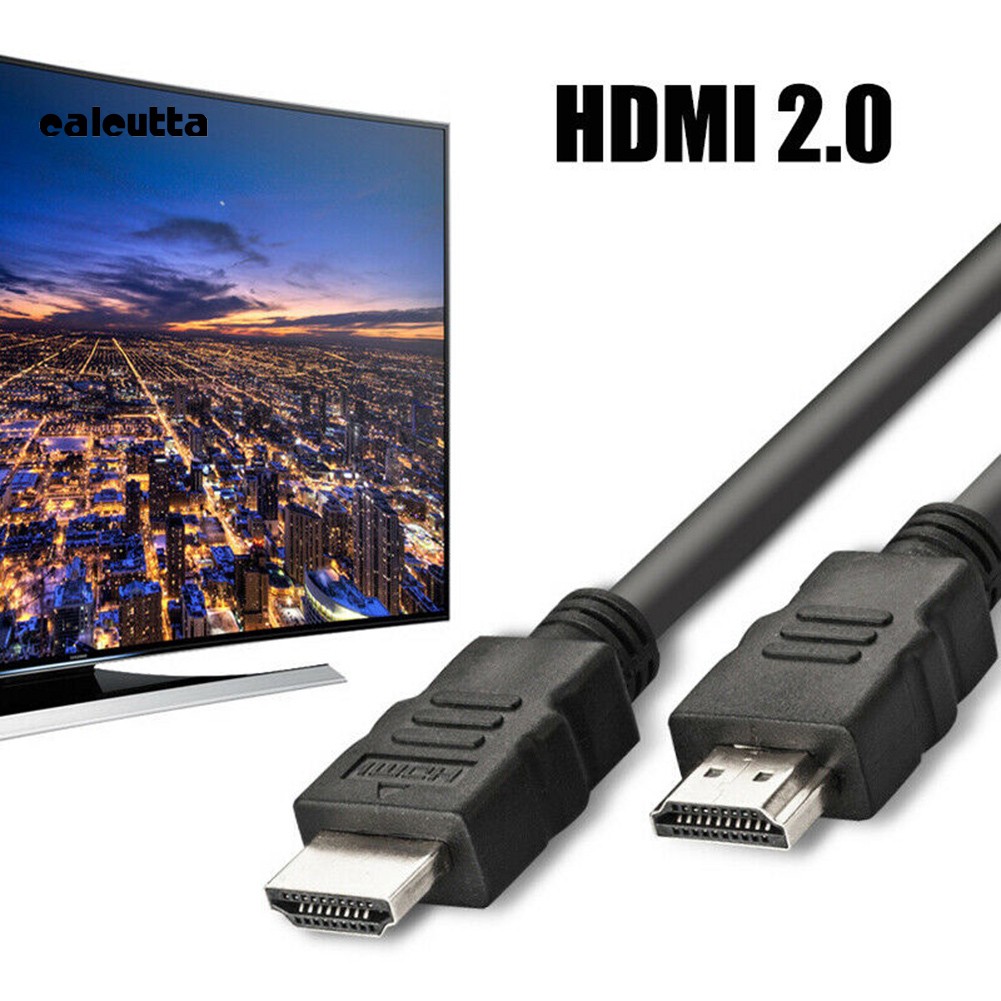 ✡COD✡0.5/1.5/1/2/3m 1080P HD HDMI V1.4 Male to Male Adapter Cable for TV DVD Monitor